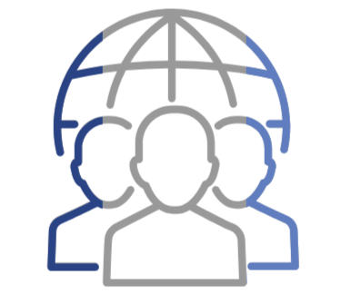 Diversity strong values icon